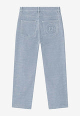 Fendi Washed Straight-Leg Jeans Blue FLP864ASMB/Q_FENDI-F1RX3