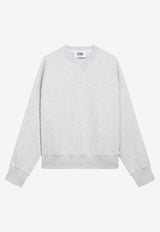 Golden Goose DB Embellished Star Oversized Sweatshirt Gray GUP02716P002413/S_GOLDE-60665