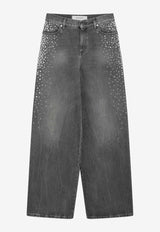 Golden Goose DB Melody Vintage-Wash Boyfriend Jeans Gray GWP02079P002348/S_GOLDE-60100