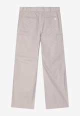 Fendi Straight-Leg Cargo Pants Gray FB1033AU62/Q_FENDI-F0GQK
