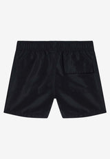 Givenchy Kids Boys Embroidered Swim Shorts Black H31078PL/S_GIV-09B