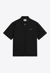 Carhartt Wip Postal Zip Shirt Black I036189PL/S_CARH-K02XX