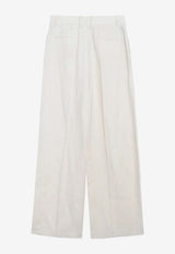 Loro Piana Lodger Straight-Leg Pants Ivory FAQ6470LI/S_LORO-A0Q3