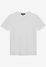 Loro Piana Angera Crewneck T-shirt White FAM7984CO/S_LORO-1000