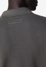ZEGNA Knit Polo T-shirt Taupe C31UHC26A3/S_ZEGNA-N07