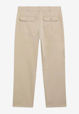 Loro Piana Dustin Straight-Leg Chino Pants Beige FAR0238CO/S_LORO-E0J1