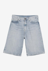 Carhartt Wip Landon Loose-Fit Denim Shorts Light Blue I036587DE/S_CARH-01WU