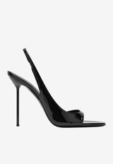 Paris Texas Lidia 105 Patent Leather Slingback Sandals Black PX1950XVN01/S_PATEX-BLK