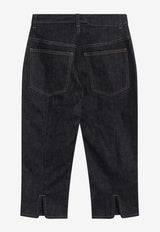 Jacquemus High-Waist Capri Jeans Blue PAW00619AD00041/S_JACQM-390