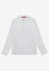 Max Mara Baldili Buttoned Shirt White MSTBALDILI/S_MAXMS-031