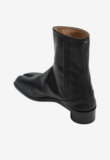 Maison Margiela Tabi Leather Ankle Boots Black S57WU0153PR058/S_MARGI-T8013
