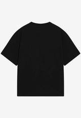 Rick Owens Brad Temple Crewneck T-shirt Black RR01F2232JAEP13/S_RICKO-0911