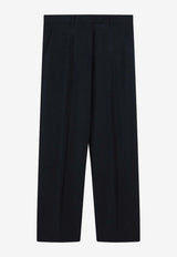 Miu Miu Wool-Blend Tailored Pants Blue MP1990OOO12I1/S_MIU-F0124