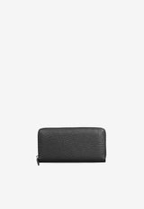 Maison Margiela Four Stitches Zip-Around Wallet Black S56UI0110P4455/S_MARGI-T8013