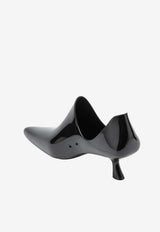 Loewe Emily Aqua 45 PVC Ankle Boots Black LLEMS01X02PVC/S_LOEW-1100