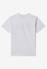 Off-White Kids Boys Big Bookish Splat T-shirt White OBAA002S26JER002/S_OFFW-1000