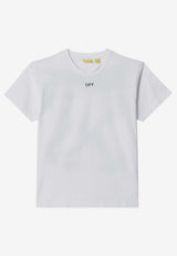Off-White Kids Boys Arrow Paint T-shirt White OBAA002S26-BJER006/S_OFFW-1000