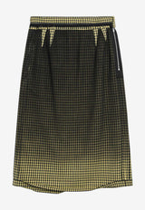 Maison Margiela Faded Check Wool Skirt Multicolor S51ME0053M35711/S_MARGI-001F