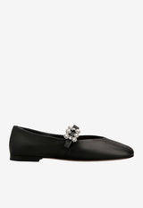Roger Vivier Efflorescence Crystal Ballet Flats Black RVW7434463091T/S_ROGVI-B999