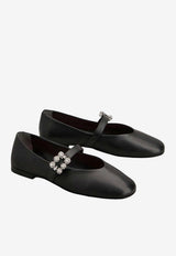 Roger Vivier Efflorescence Crystal Ballet Flats Black RVW7434463091T/S_ROGVI-B999