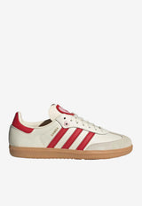 Adidas Kids Girls Samba Low-Top Sneakers Cream KI6679LE/S_ADIDS-BR