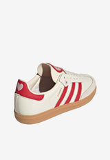 Adidas Kids Girls Samba Low-Top Sneakers Cream KI6679LE/S_ADIDS-BR
