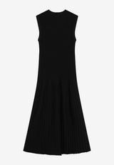 Max Mara Pegizio Crepe Midi Dress Black MXPEGIZIOVI/S_MAXM-004