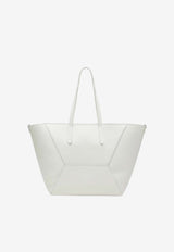 Brunello Cucinelli BC Duo Leather Tote Bag White MBDKD2571LE/S_CUCIN-C8905