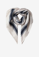 Max Mara Signature Printed Silk Scarf MXAAFASI/S_MAXM-001_100-U