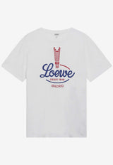 Loewe Crinkled Logo Draped T-shirt S540Y22X93PL/S_LOEW-2100_323-XS