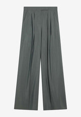 Max Mara Wide-Leg Virgin Wool Pants MXMGIALLOCO/S_MAXM-003_102-44