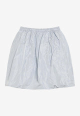 Prada Technical Taffeta Mini Skirt Light Blue P136IOOO18LN/S_PRADA-F0M10