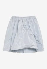 Prada Technical Taffeta Mini Skirt Light Blue P136IOOO18LN/S_PRADA-F0M10