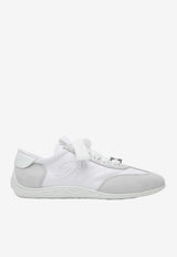 Roger Vivier Viv Low Monogram Suede Sneakers White RVW79342810TNM/S_ROGVI-89JH