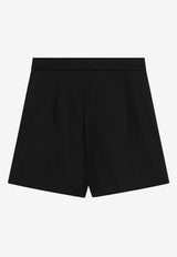 Max Mara Tabacco Mini Tailored Shorts Black MXMTABACCOCO/S_MAXM-003
