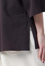 DARKPARK Dora Relaxed-Fit Shirt Brown WSH31FAC149/S_DARKP-0092