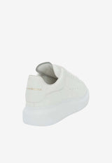 Oversized Leather Low-Top Sneakers