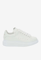 Oversized Leather Low-Top Sneakers