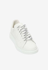 Oversized Leather Low-Top Sneakers