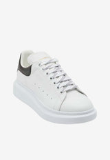 Oversized Leather Low-Top Sneakers