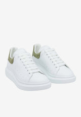 Oversized Leather Low-Top Sneakers