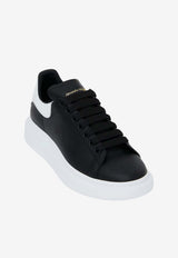 Oversized Leather Low-Top Sneakers