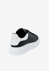 Oversized Leather Low-Top Sneakers