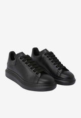 Oversized Leather Low-Top Sneakers