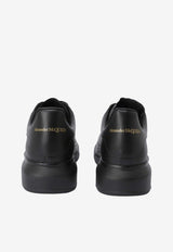 Oversized Leather Low-Top Sneakers