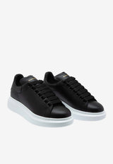 Oversized Leather Low-Top Sneakers