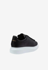 Oversized Leather Low-Top Sneakers