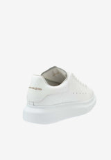 Oversized Leather Low-Top Sneakers