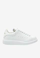 Oversized Leather Low-Top Sneakers