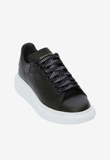 Oversized Leather Low-Top Sneakers